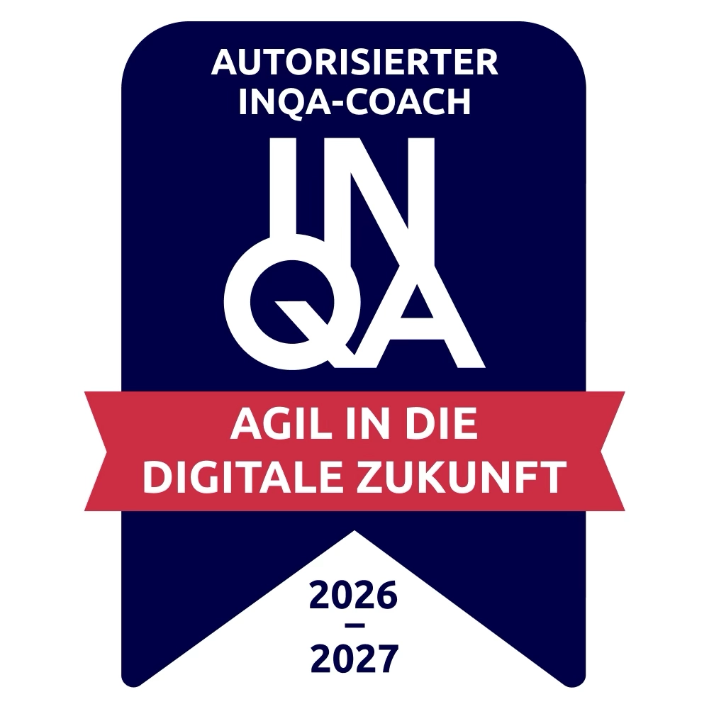 Logo zertifizierter INQA Coach